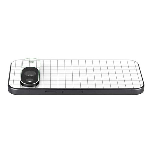 White Grid Google Pixel 9 Skin